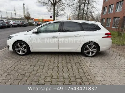 Gebraucht Peugeot 308 SW Allure 131 PS (96 kW) 2015 Weiß Kombi