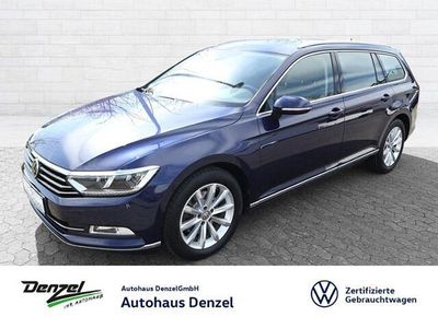 Gebraucht VW Passat Highline 150 PS (110 kW) 2018 Atlantic blue metallic Kombi