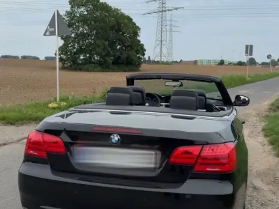 Gebraucht BMW 320 Cabriolet 184 PS (135 kW) 2012 Schwarz Cabrio