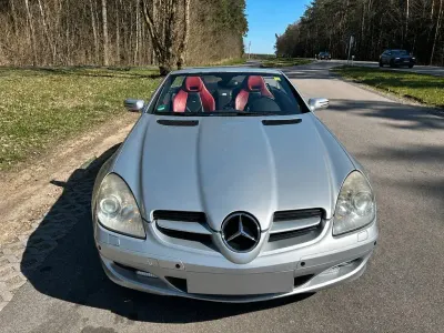 Gebraucht Mercedes SLK200 AMG Edition 1 163 PS (119 kW) 2007 Silber Cabrio