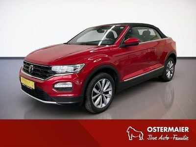 Gebraucht VW T-Roc Cabriolet Style 110 PS (80 kW) 2021 Kings red metallic Cabrio
