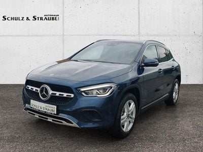 Denimblau metallic (metallic) Gebraucht 2022 Mercedes GLA250 Progressive SUV | 38.950 € (Fairer Preis)
