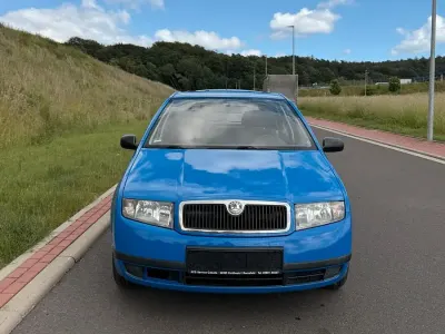 Gebraucht Skoda Fabia 54 PS (39 kW) 2004 Blau Kleinwagen