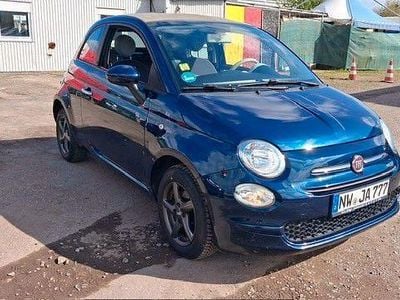 Gebraucht Fiat 500 Pop Star 69 PS (50 kW) 2018 Blau Cabrio