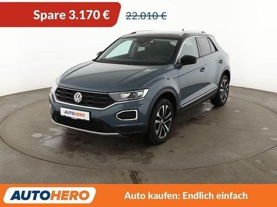 Second-hand VW T-Roc IQ Drive 150 CP (110 kW) 2019 Albastru SUV