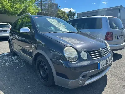 Gebraucht VW Polo 101 PS (74 kW) 2004 Schwarz Kleinwagen