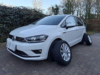 Gebraucht VW Golf Sportsvan LOUNGE 110 PS (80 kW) 2015 Weiß Van / Kleinbus