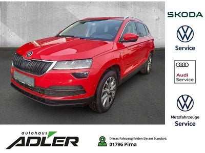 Usata Skoda Karoq Clever 150 CV (110 kW) 2021 Rosso SUV