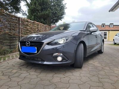 gebraucht Mazda 3 2.2 SKYACTIV-D 150 Sports Line AHK BOSE