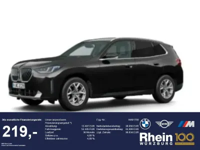 Neu BMW X3 Sport Line 190 PS (139 kW) 2026 Schwarz SUV