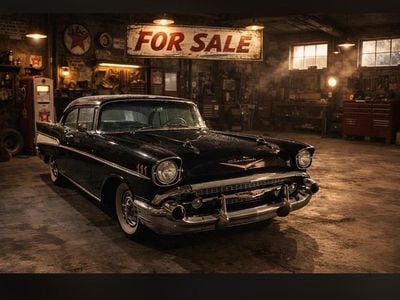 Gebraucht Chevrolet Bel Air 188 PS (138 kW) 1957 Schwarz Coupé