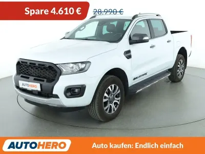 Używany Ford Ranger Wildtrack 212 KM (155 kW) 2019 Biały Pickup
