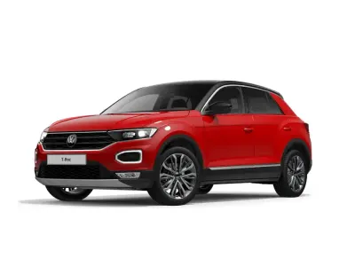 Używany VW T-Roc United 150 KM (110 kW) 2021 Czerwony SUV