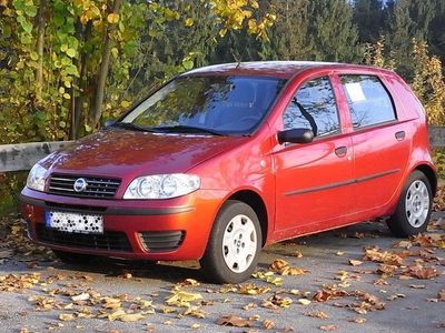Gebraucht Fiat Punto 60 PS (44 kW) 2006 Rot metallic Kleinwagen