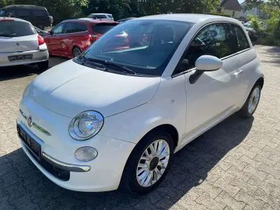 Używany Fiat 500 Lounge 69 KM (50 kW) 2015 Biały Hatchback