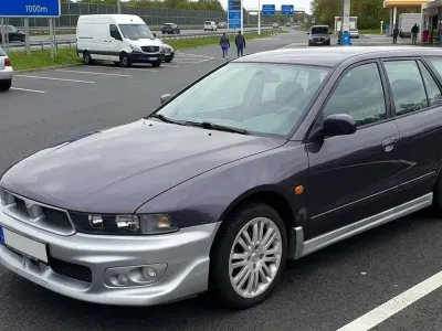 Occasion Mitsubishi Galant 1999 Paars Stationwagen