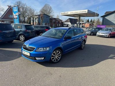 Gebraucht Skoda Octavia 110 PS (80 kW) 2015 Blau Kleinwagen
