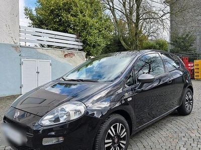Gebraucht Fiat Punto Young 69 PS (50 kW) 2014 Schwarz Kleinwagen
