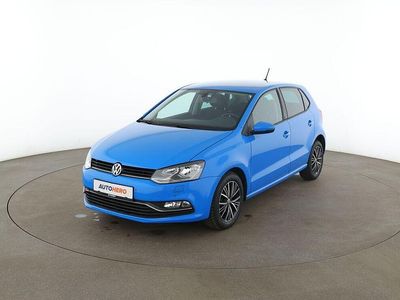 Usata VW Polo Allstar 90 CV (66 kW) 2016 Blu Berlina