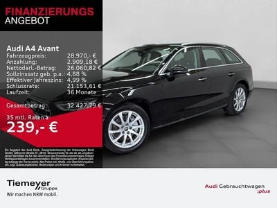 Usata Audi A4 Advanced 204 CV (150 kW) 2023 Nero Station wagon