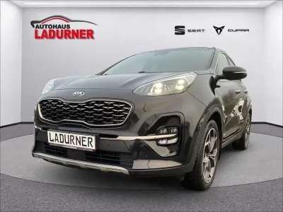 Gebraucht Kia Sportage GT-Line 177 PS (130 kW) 2021 Black pearl metallic SUV