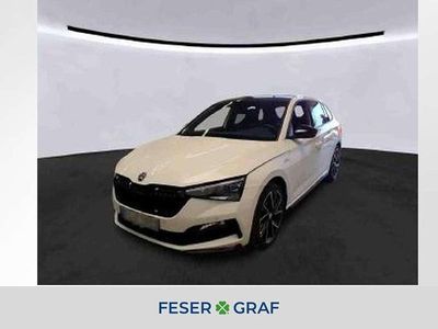Usata Skoda Scala Monte Carlo 110 CV (80 kW) 2021 Bianco Utilitaria