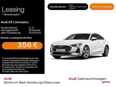 Gebraucht Audi A5 Performance 204 PS (150 kW) 2025 Gletscherweiß metallic Limousine