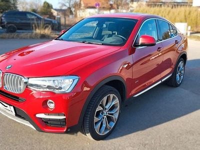 Usata BMW X4 Sport Line 245 CV (180 kW) 2015 Rosso SUV