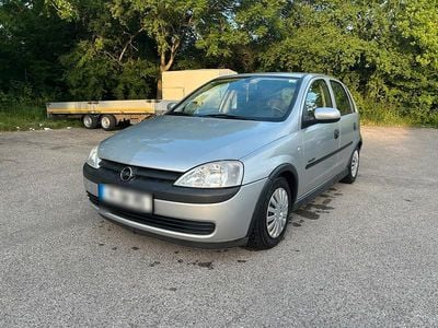 Gebraucht Opel Corsa 75 PS (55 kW) 2002 Silber Kleinwagen
