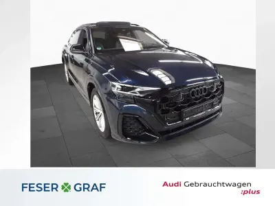 Gebraucht Audi Q8 S-Line 286 PS (210 kW) 2025 Waitomoblau metallic SUV