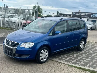 Gebraucht VW Touran 102 PS (75 kW) 2007 Blau Van / Kleinbus
