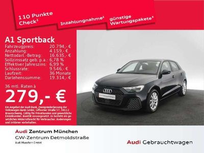 gebraucht Audi A1 25 TFSI S tronic Virtual/LED/Navi/S