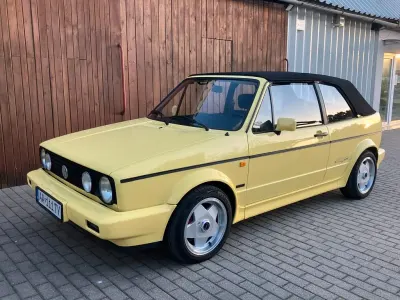 Gebraucht VW Golf Cabriolet Karmann 98 PS (72 kW) 1993 Gelb Cabrio