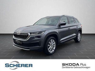 Gebraucht Skoda Kodiaq Style 150 PS (110 kW) 2022 Graphitegrau metallic (metallic) SUV