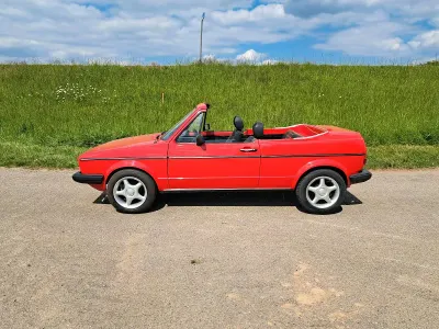 Gebraucht VW Golf Cabriolet GTI 110 PS (80 kW) 1979 Rot Cabrio
