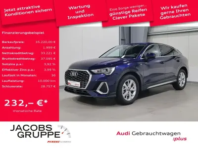 Gebraucht Audi Q3 Sportback S-Line 150 PS (110 kW) 2025 Navarrablau metallic SUV