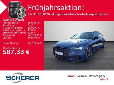 Gebraucht Audi S6 Comfort 344 PS (253 kW) 2024 Ascariblau metallic (metallic) Kombi