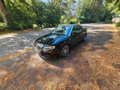 Gebraucht Audi A4 Cabriolet S-Line 200 PS (147 kW) 2007 Schwarz Cabrio