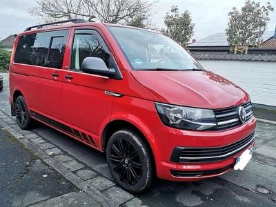 Usata VW T6 102 CV (75 kW) 2016 Rosso Furgone