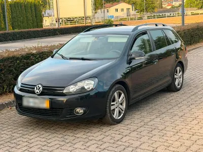 Gebraucht VW Golf VII Match 105 PS (77 kW) 2012 Schwarz Kombi