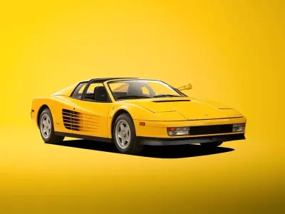 Gebraucht Ferrari Testarossa 379 PS (278 kW) 1985 Gelb Cabrio