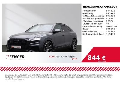 gebraucht Audi SQ8 SQ84.0 TDI quattro Matrix Allradlenkung Pano.