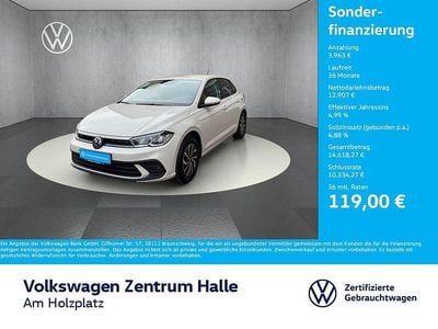 Gebraucht VW Polo Life 80 PS (58 kW) 2023 Grau Kleinwagen