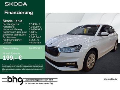 Weiß Gebraucht 2025 Skoda Fabia Essence Kleinwagen | 17.430 € (Fairer Preis)