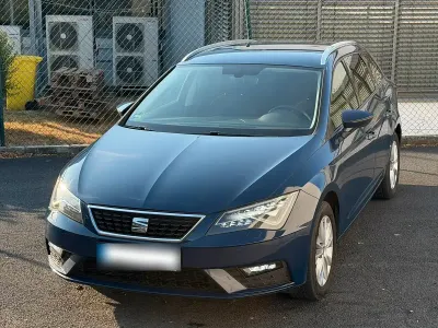 Gebraucht Seat Leon ST Style 110 PS (80 kW) 2017 Blau Kombi