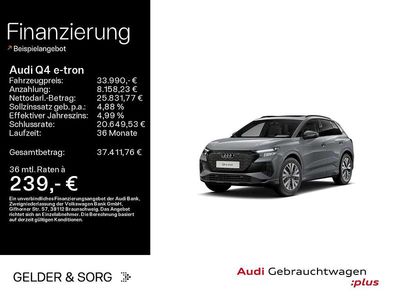 Gebraucht Audi Q4 e-tron Advanced 150 kW (204 PS) 2023 Kieselgrau SUV