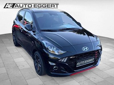 Ny Hyundai i10 N Line 90 HK (66 kW) 2025 Svart Halvkombi