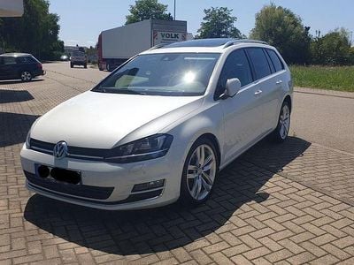 Second-hand VW Golf VII Highline 150 CP (110 kW) 2015 Alb Break