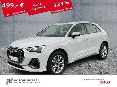 Gebraucht Audi Q3 S-Line 190 PS (139 kW) 2023 Gletscherweiß metallic SUV