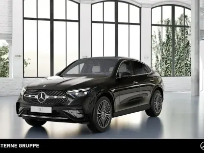 Gebraucht Mercedes GLC220 AMG line 197 PS (144 kW) 2026 Lack obsidianschwarz Coupé